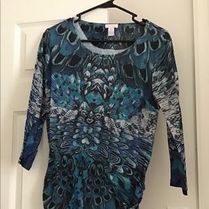 Chico’s embellished top